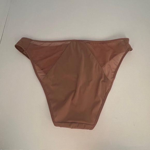 WOLFORD Sheer Opaque Underwear Brief in Macchiato - Size L - NWT Brand New - Picture 6 of 7